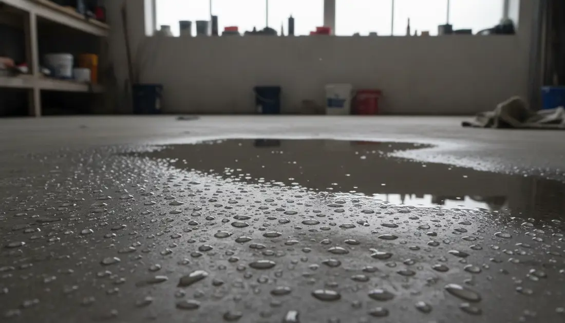 Concrete floor moisture — Preparing Concrete Floors for Painting