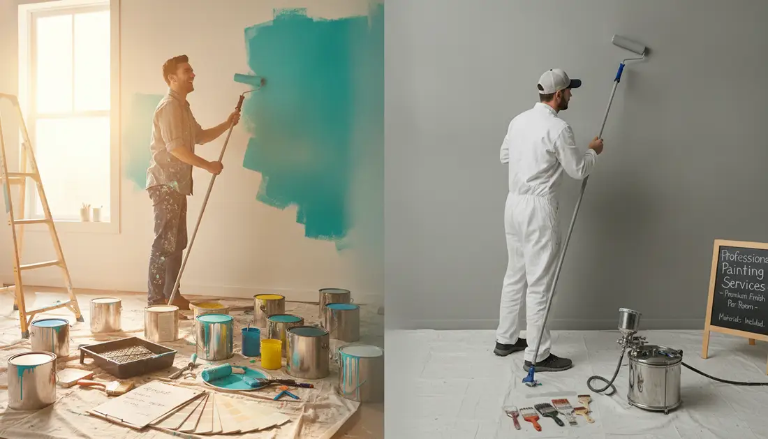 Understanding the diy vs professional painting cost in South Africa