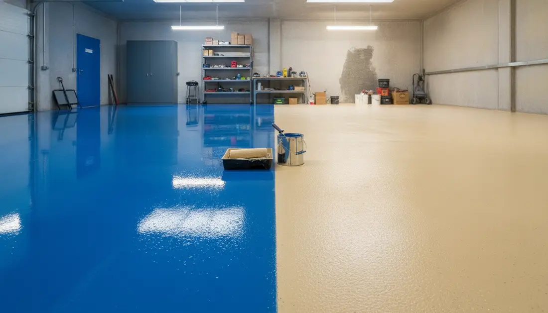 Epoxy vs floor paint