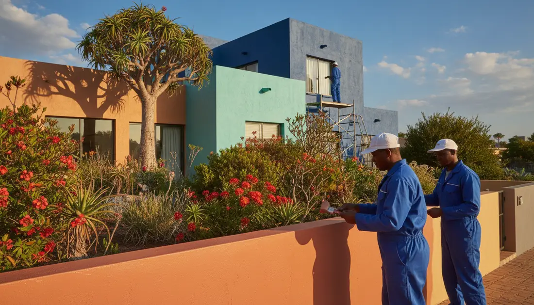 Exterior house painting — Exterior Painting Services in South Africa