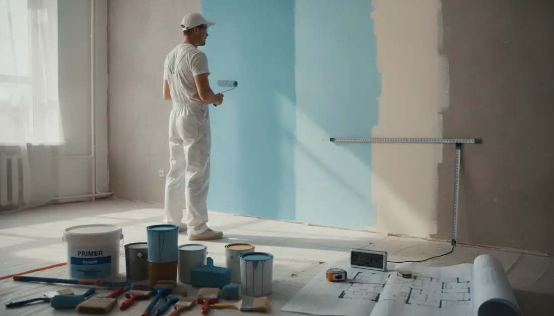 Factors that influence how long it takes to paint a room