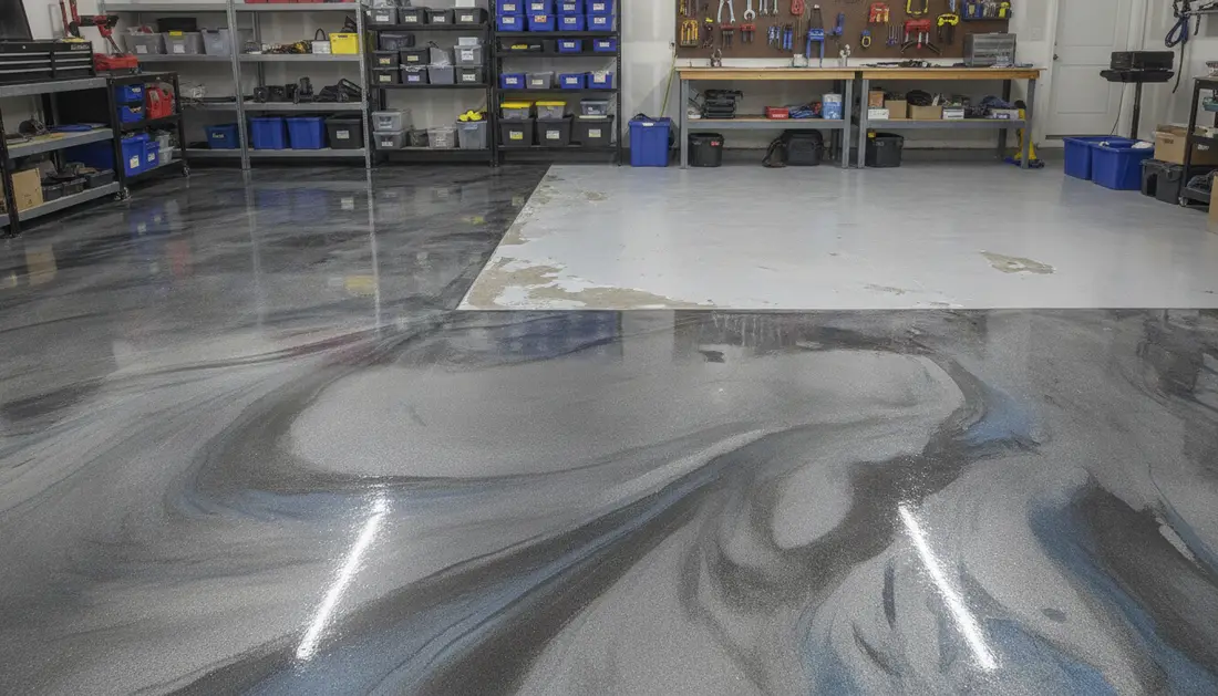 Garage floor — Managing Rising Moisture and Humidity