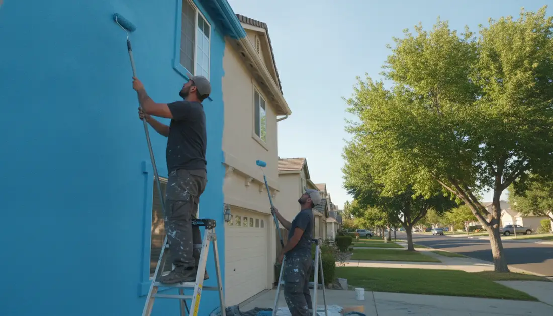 How long does it take to paint a house
