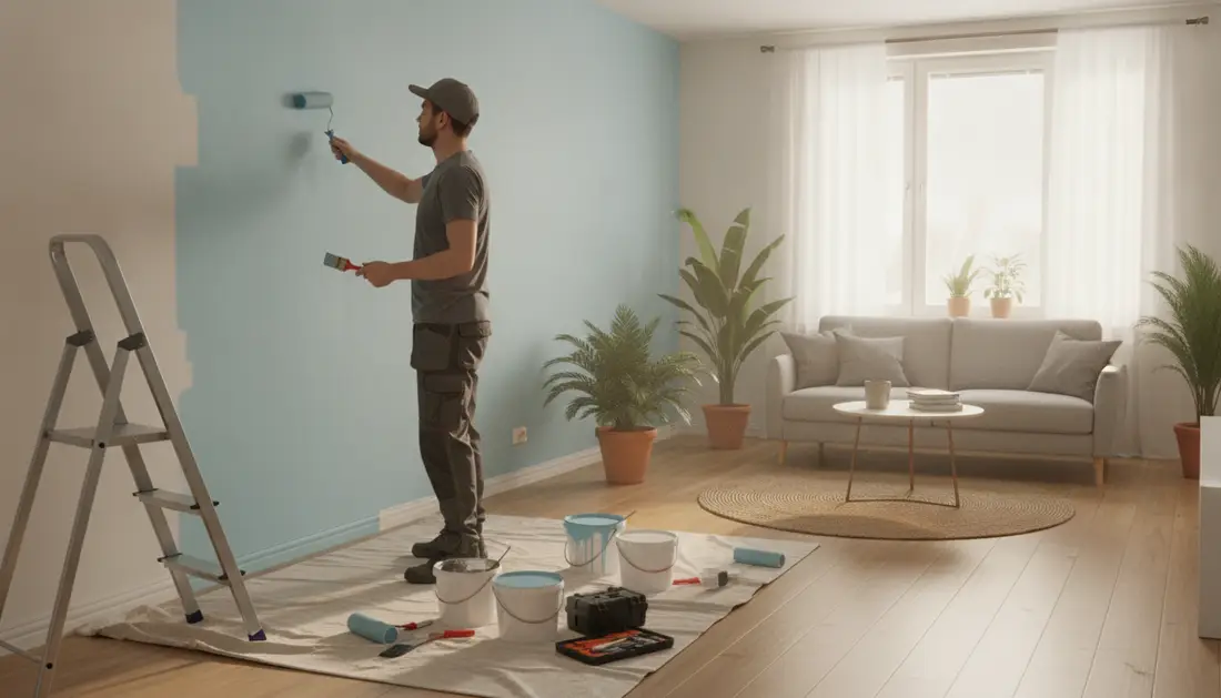 Interior painting — Phasing Your Painting Project for Better Cashflow