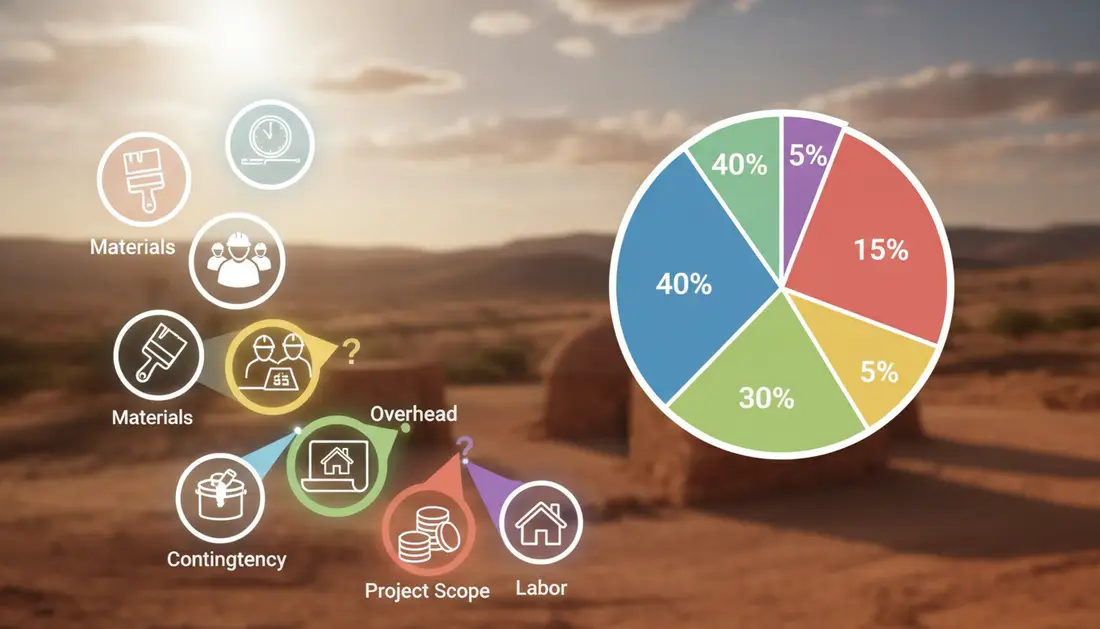 Key variables influencing project budget
