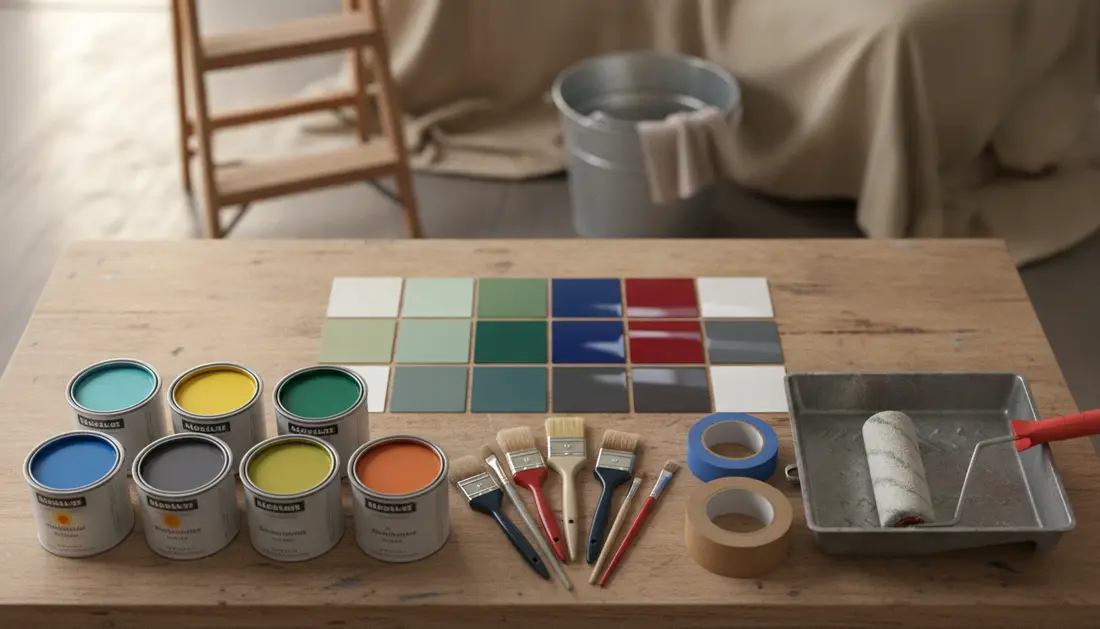 Materials — DIY vs Professional Painting: The Honest Cost Comparison