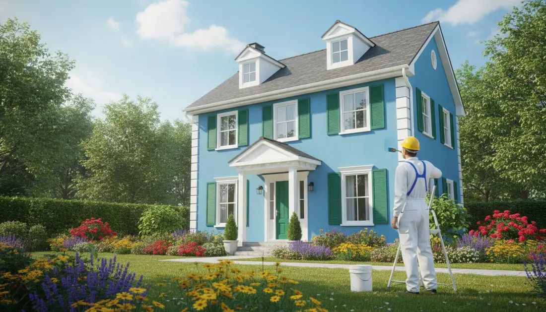 Paint house — How Long Does It Take to Paint a House?