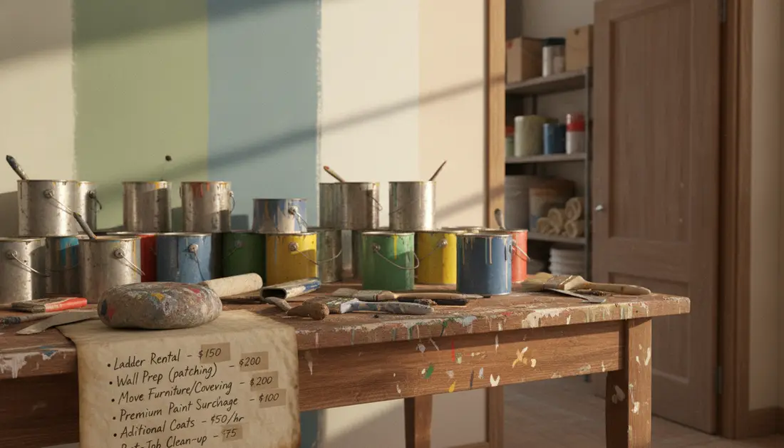 Painting cost exclusions South Africa