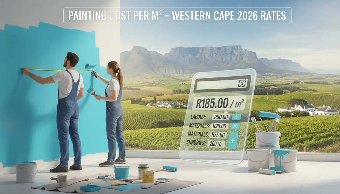 Painting cost per square meter Western Cape