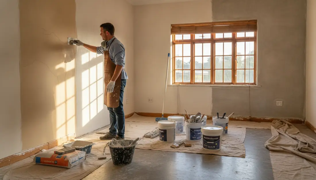 Plaster repair and painting cost South Africa