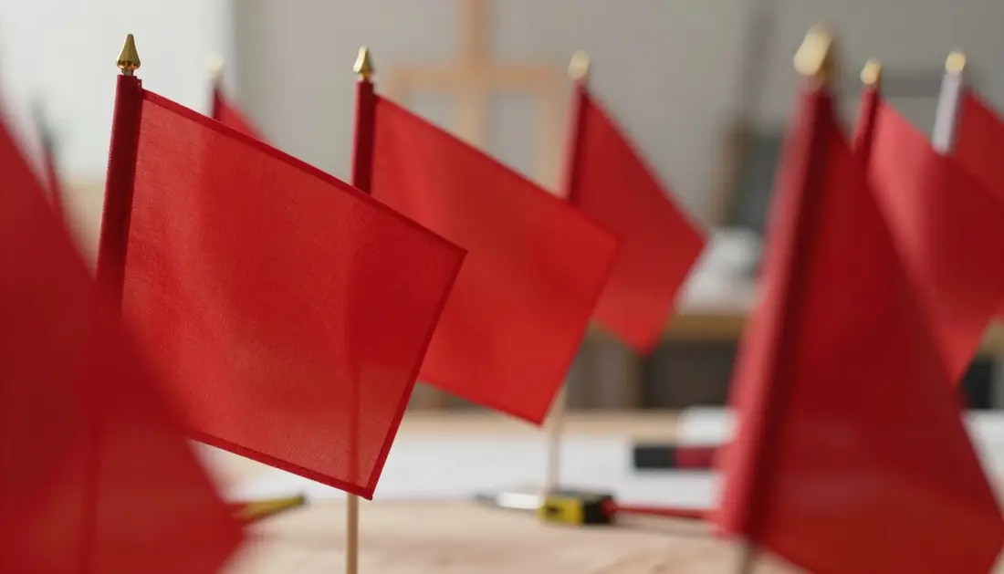 Red flags — Painting Quote Red Flags to Catch Before You Sign
