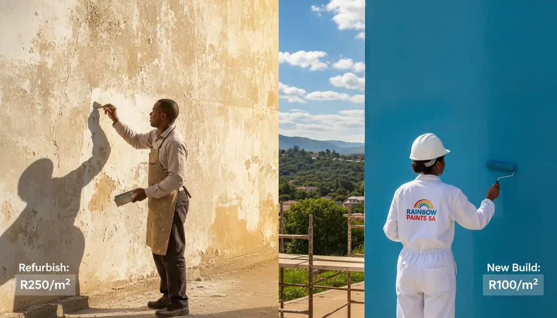 Repainting vs new painting cost South Africa