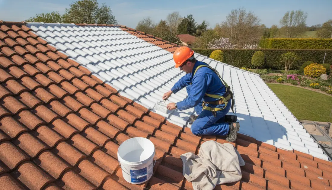 Roof painting — Roof Painting Cost Per Square Metre in South Africa