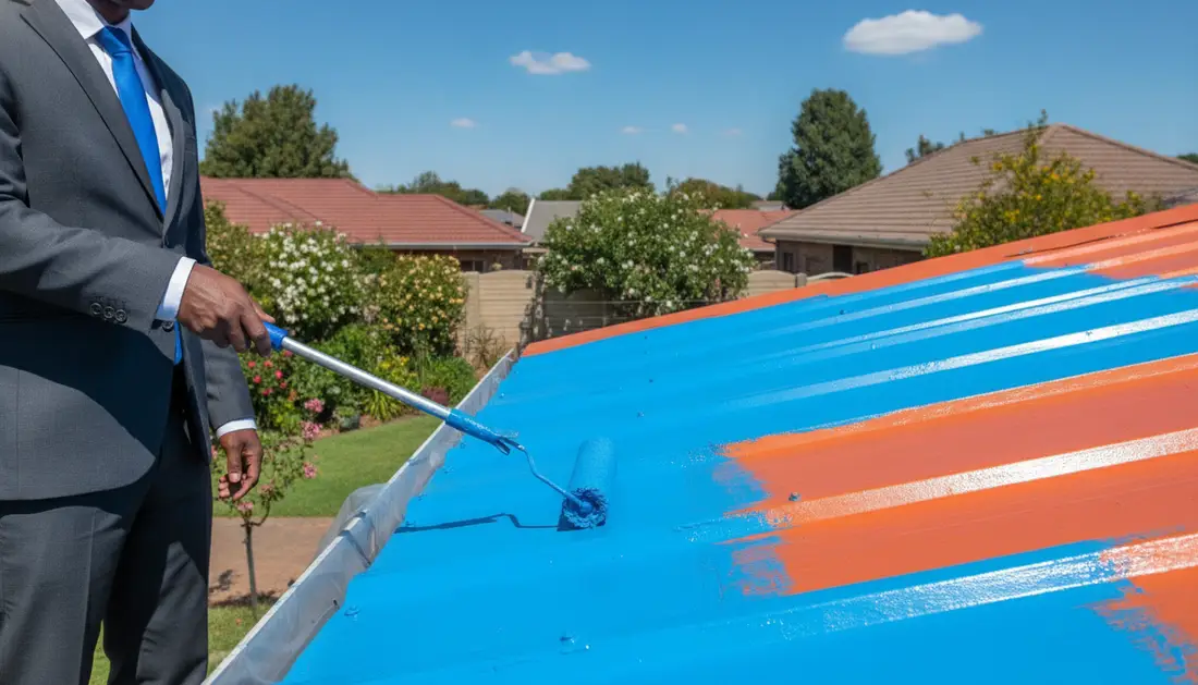 Roof painting cost per square meter South Africa