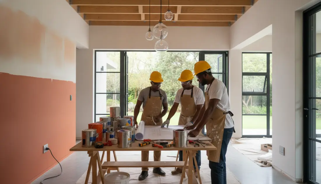 South africa renovation trends — Labour vs Paint: Which Costs More on a Painting Job?