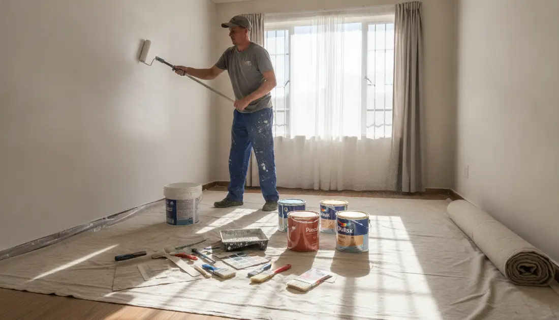 Surface preparation — Bedroom Painting Costs in South Africa