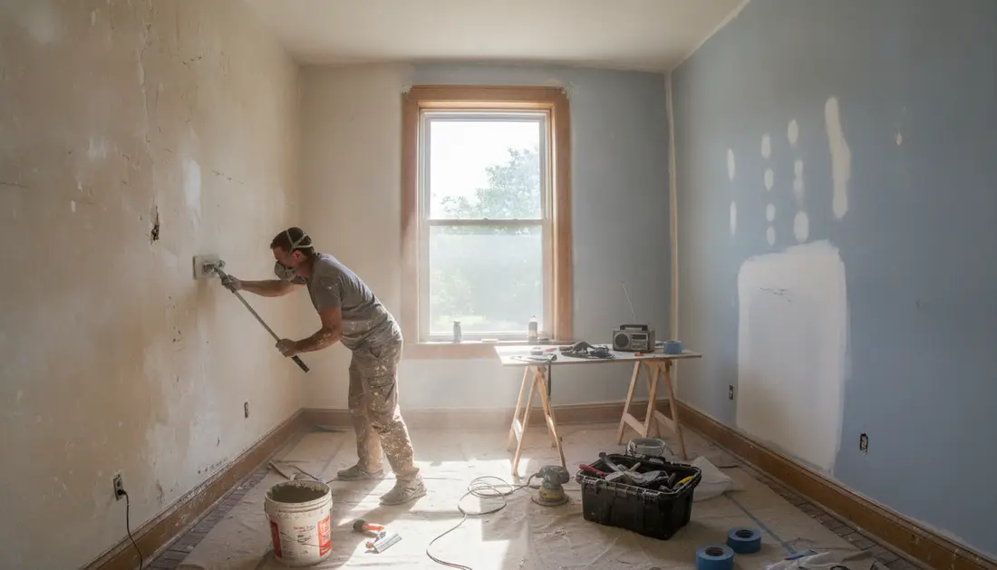 Surface preparation painting — Interior Repainting Costs in South Africa