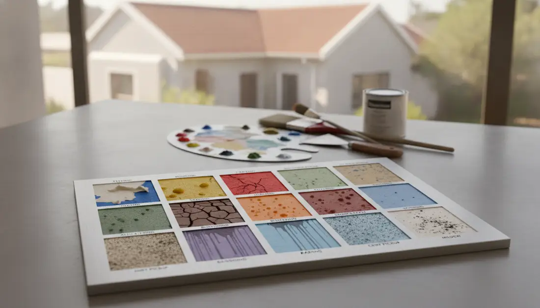 Visual diagnosis grid paint film