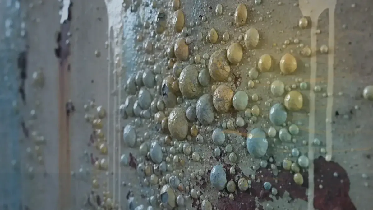 Bubbling and Blistering Paint: Causes and Fixes: Bubbling paint on walls