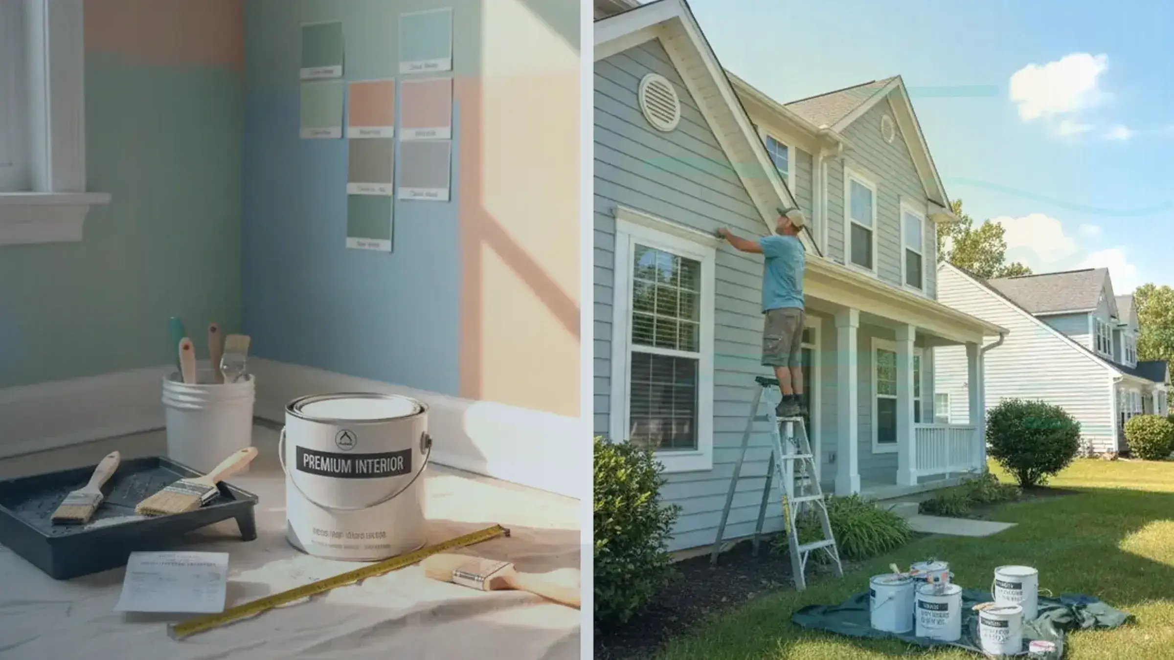 Room-by-Room vs Full House Painting: Which Is Smarter?: Room painting vs full house painting cost