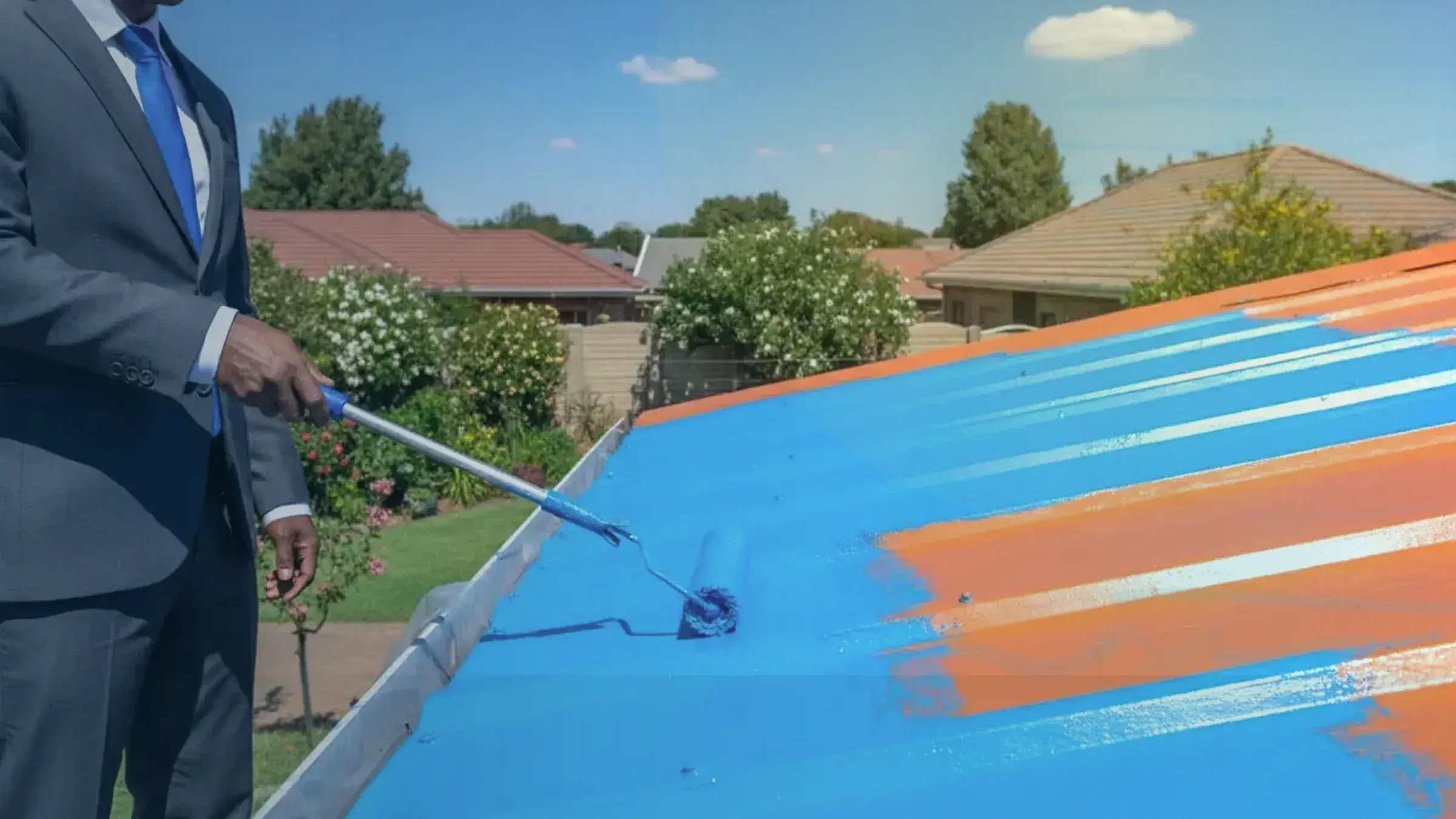 Roof Painting Cost Per Square Metre in South Africa: Roof painting cost per square meter South Africa